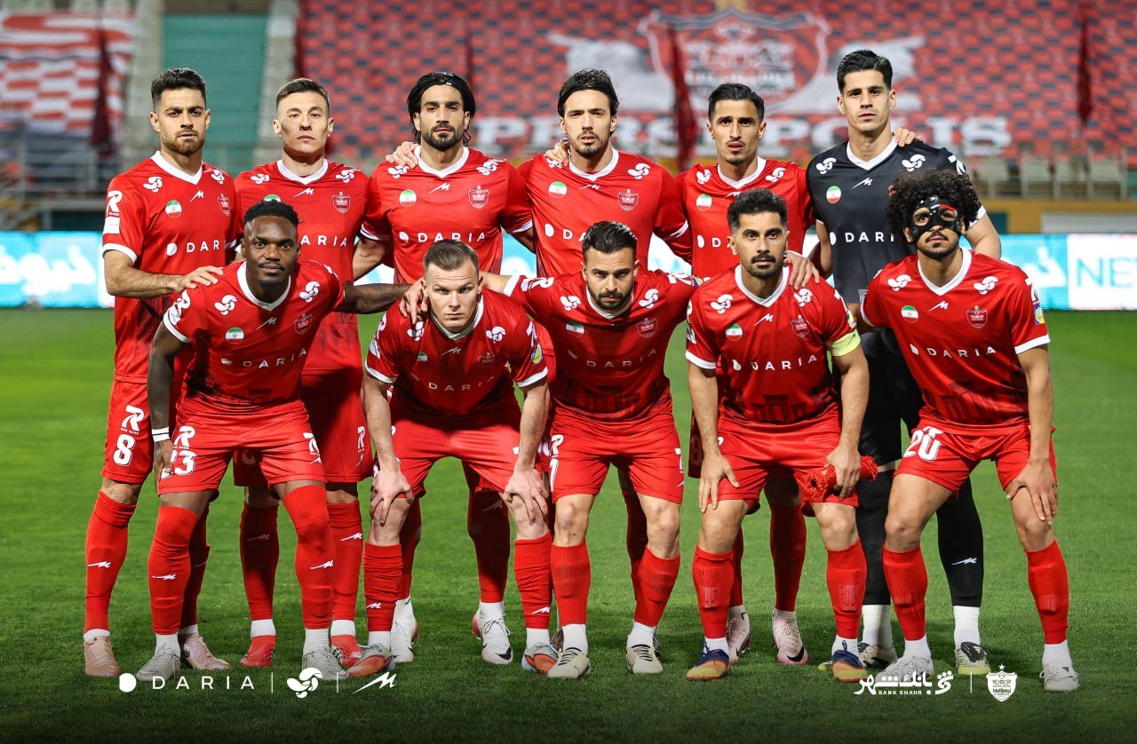 عکس | رونمایی از پوستر بازی پرسپولیس